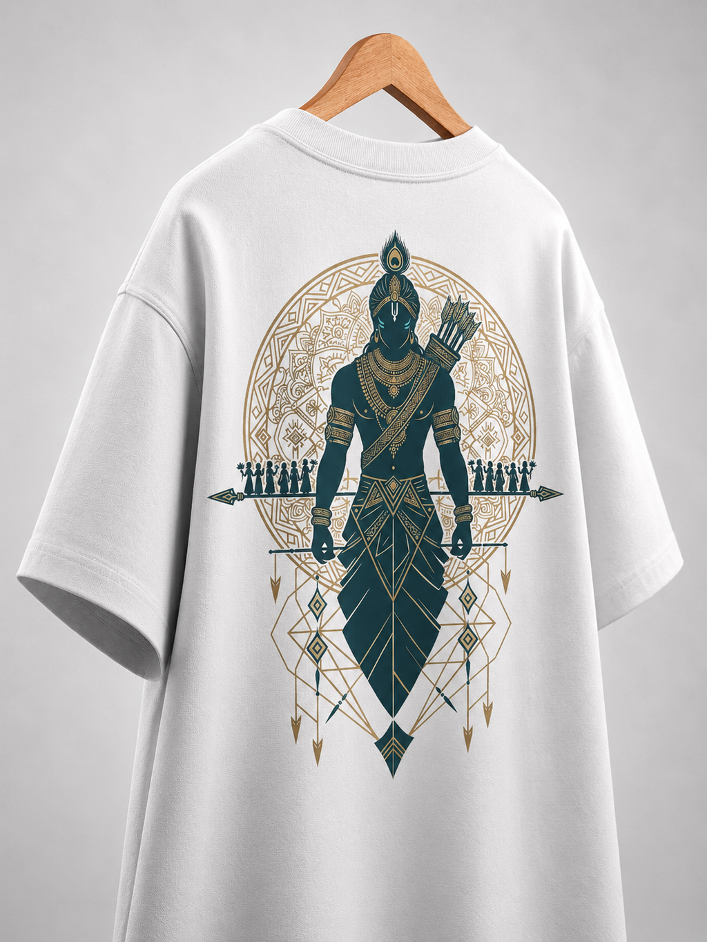 KRISHNA: THE COSMIC WARRIOR T-SHIRT