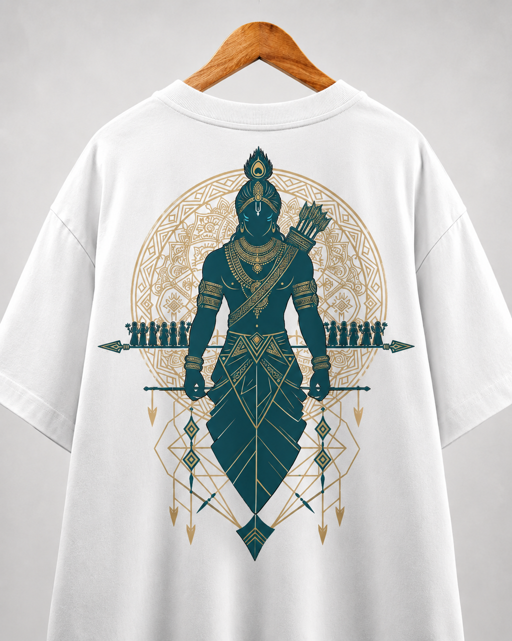 KRISHNA: THE COSMIC WARRIOR T-SHIRT