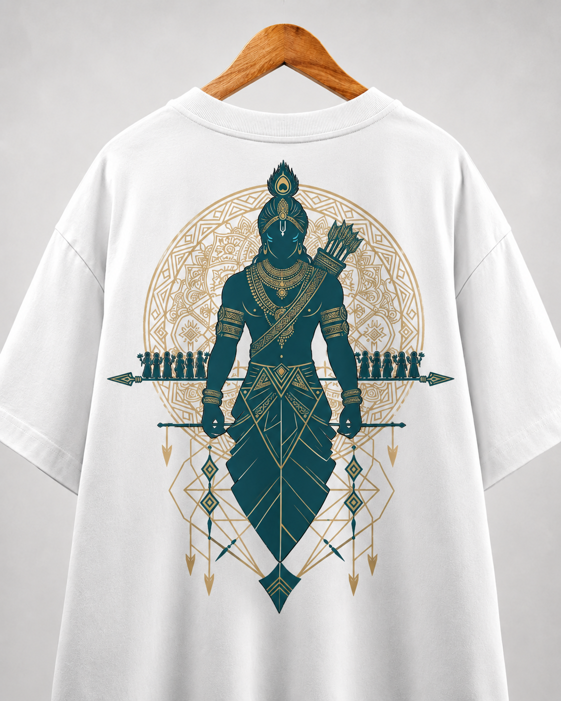 KRISHNA: THE COSMIC WARRIOR T-SHIRT