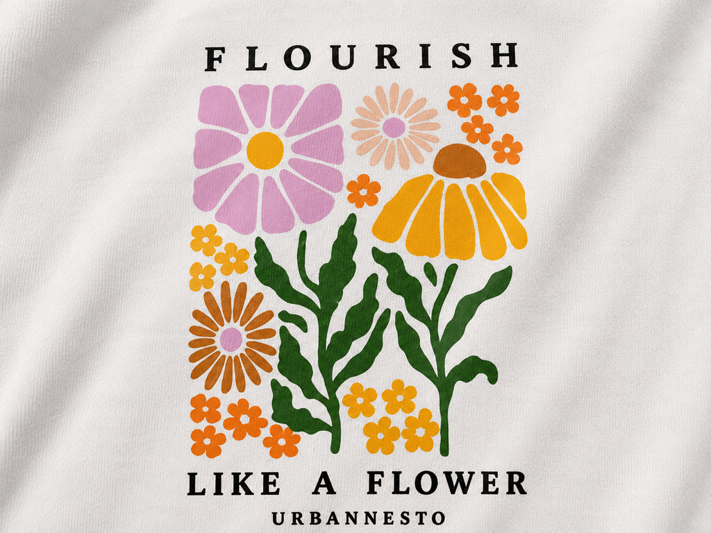 Flourish Crop Tee