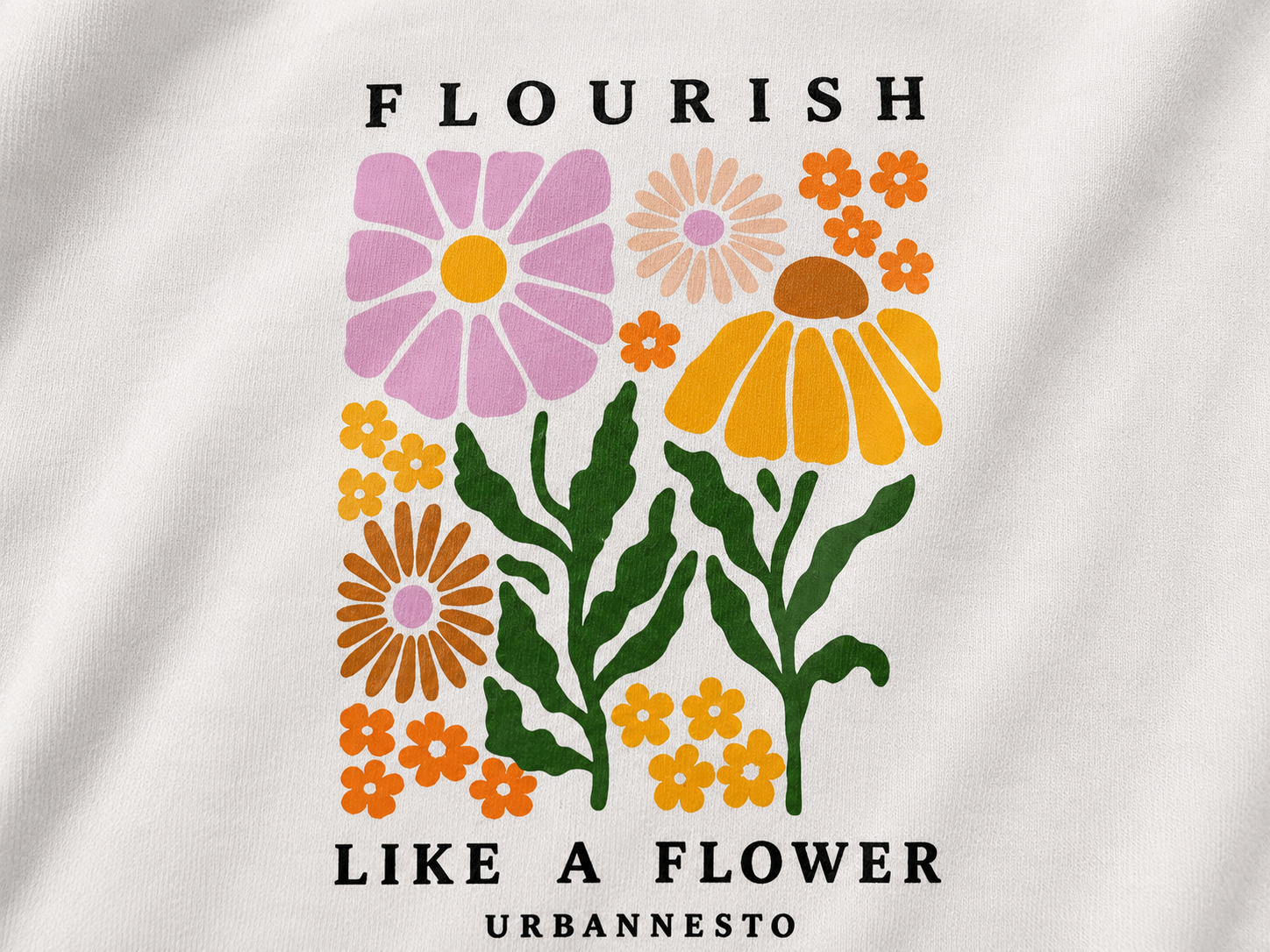 Flourish Crop Tee
