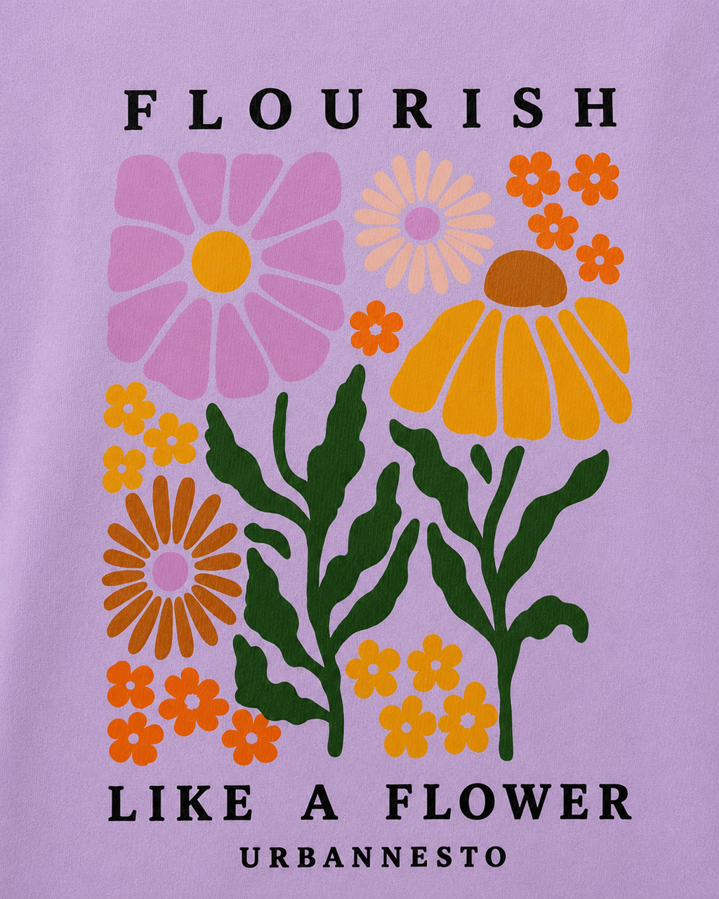 Flourish Crop Tee