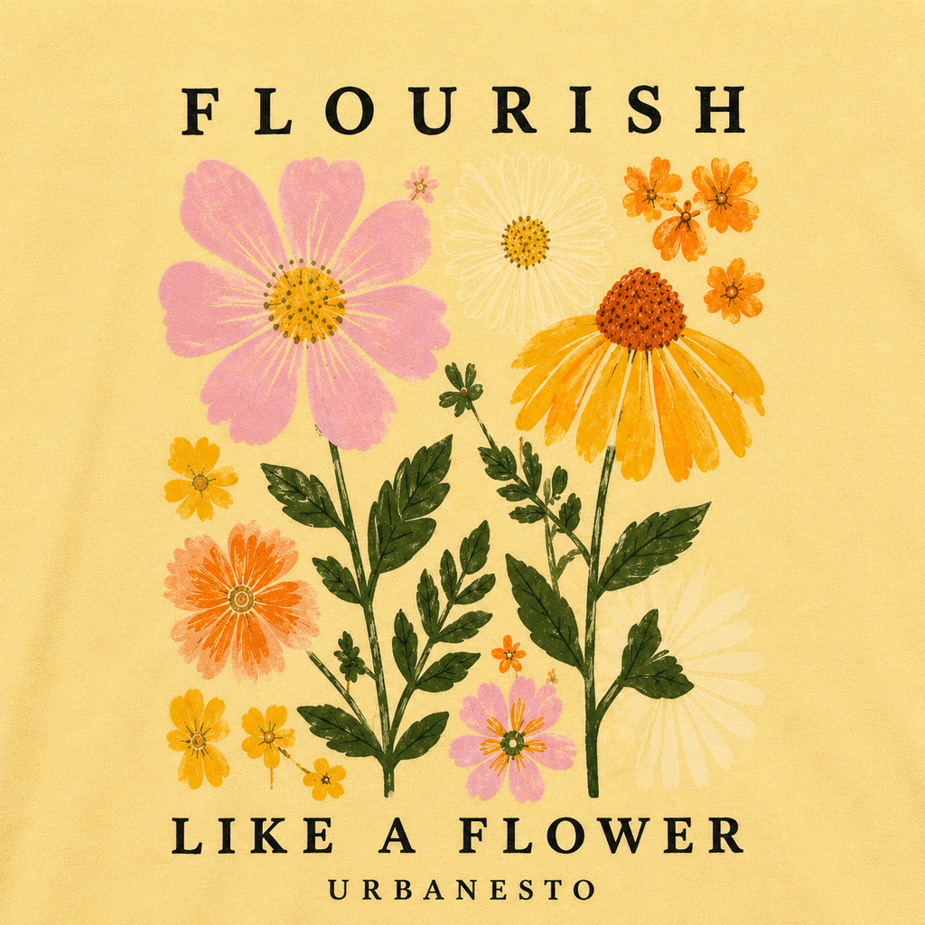 Flourish Crop Tee