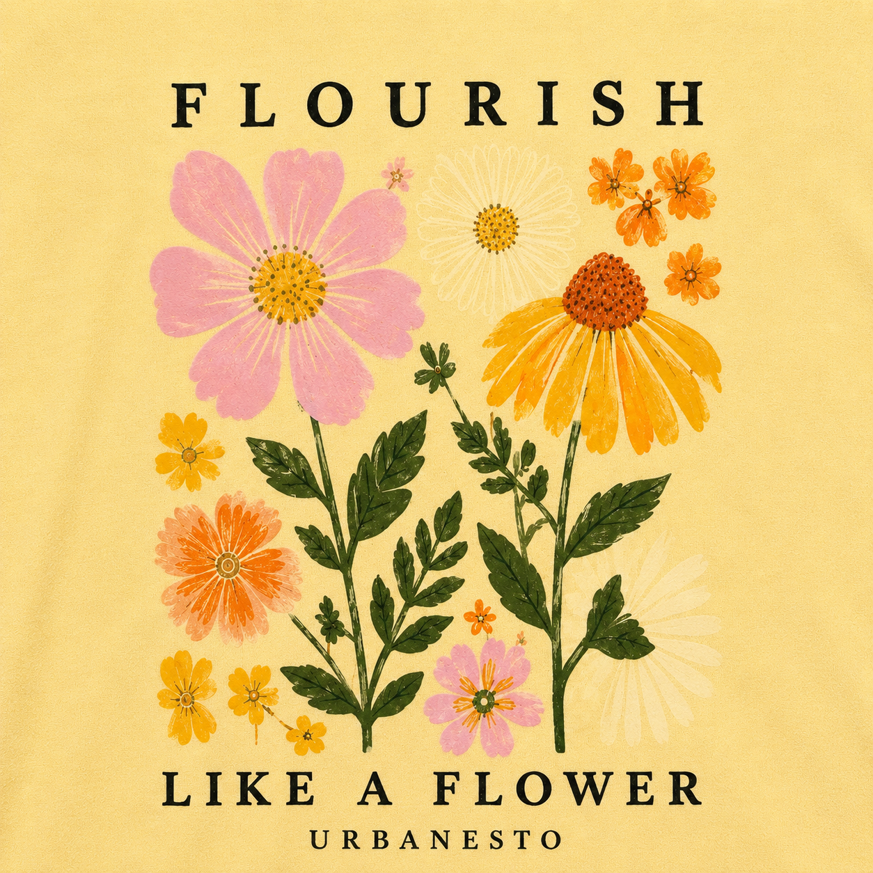 Flourish Crop Tee