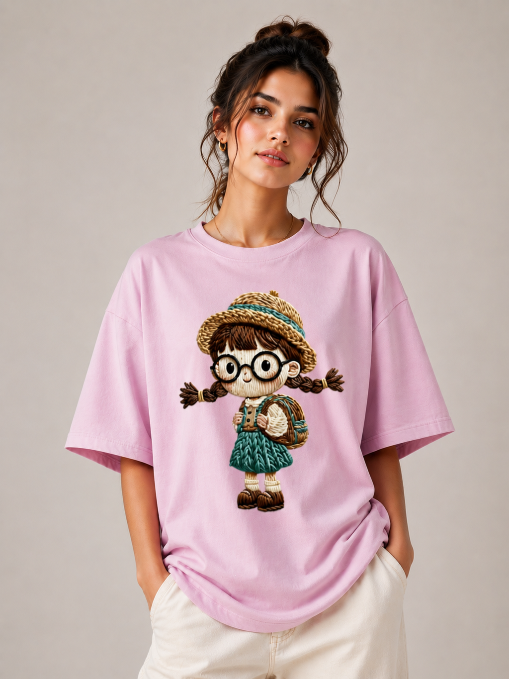 Little Explorer Oversized Tee