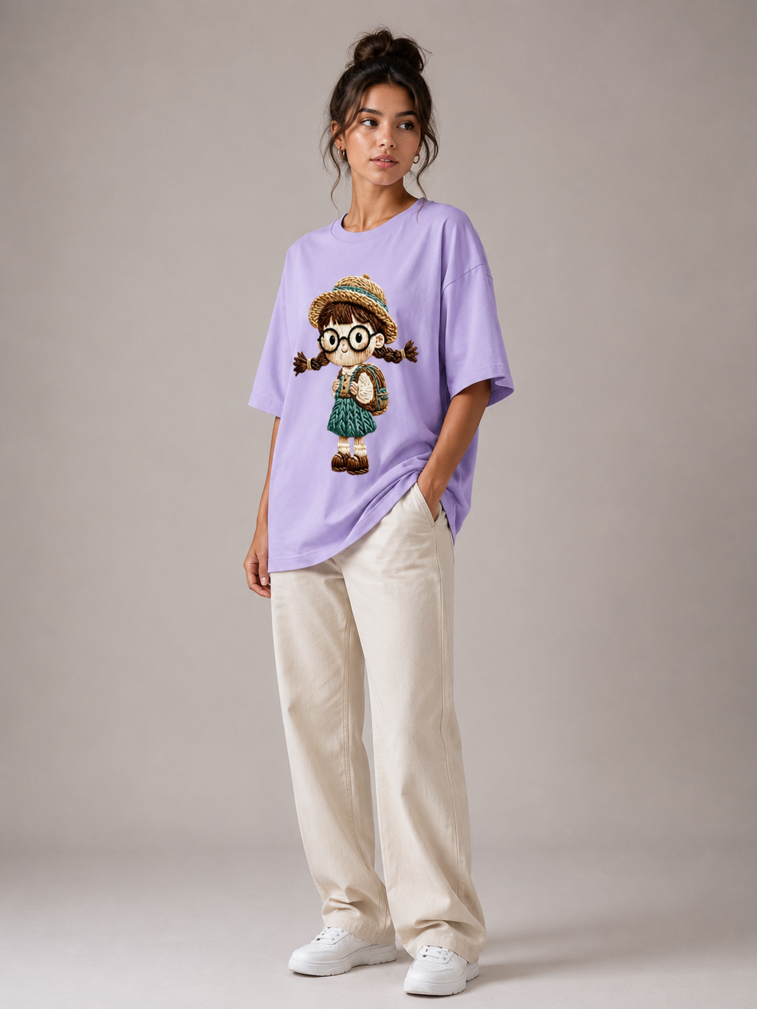 Little Explorer Oversized Tee