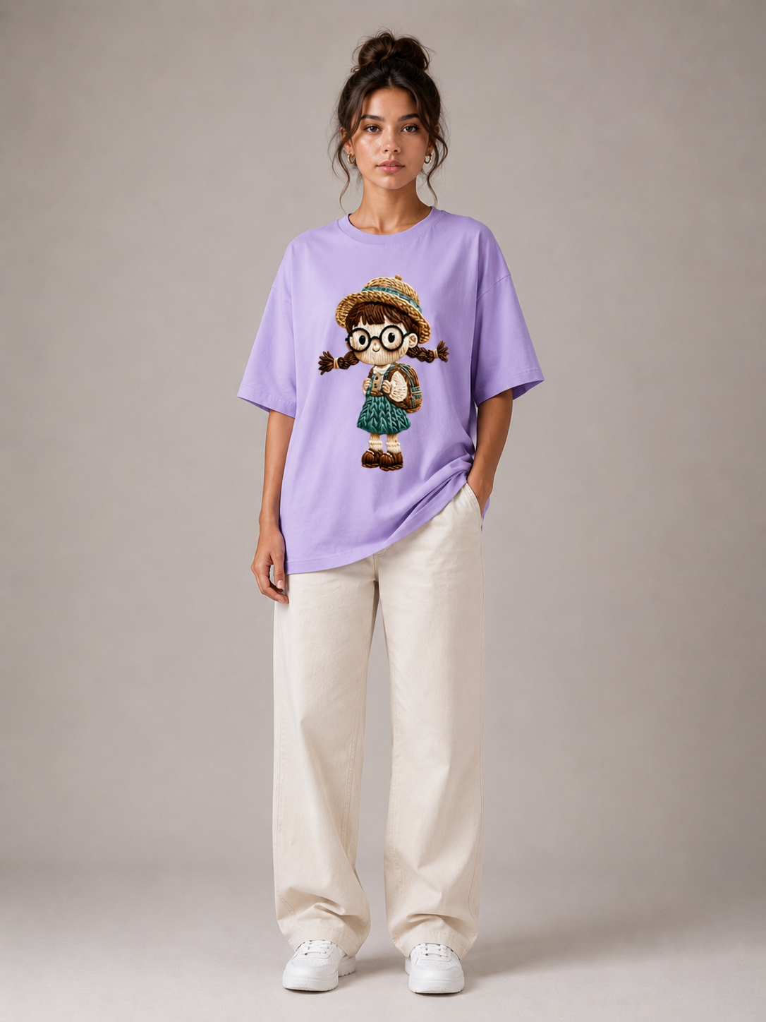 Little Explorer Oversized Tee