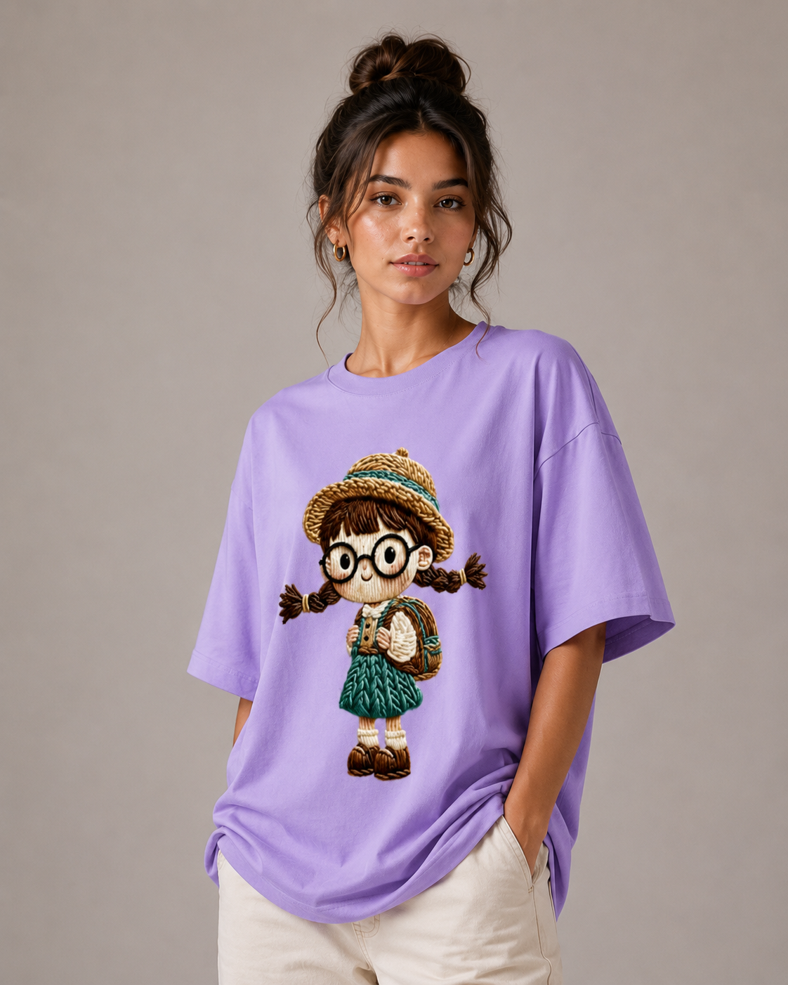 Little Explorer Oversized Tee